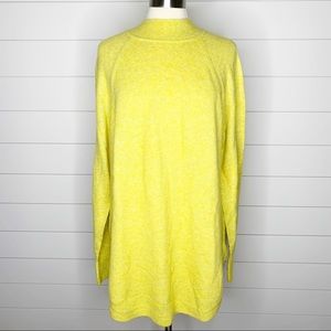 LOFT Mock Neck Soft Knit Tunic Sweater